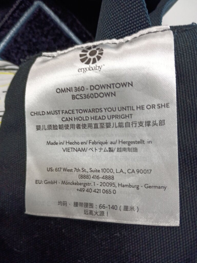 Ergobaby Omni 360 Baby Carrier - Downtown