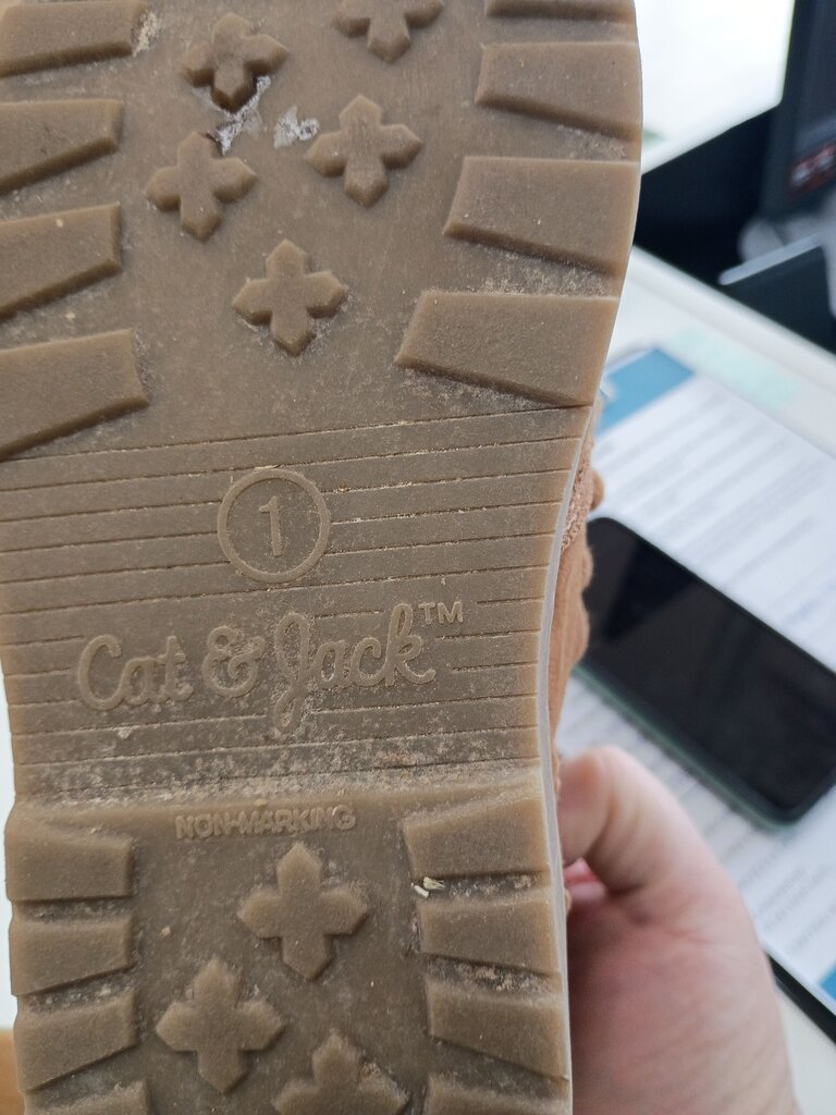 Cat & Jack Brown Suede Boots