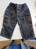 WRG Jeans Co. Boys' Cargo Denim Pants
