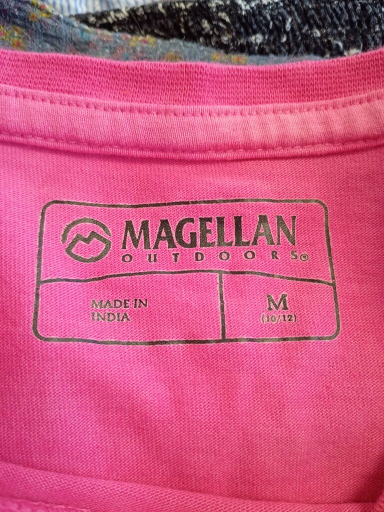 Magellan Outdoors Pink Gradient Long Sleeve Shirt