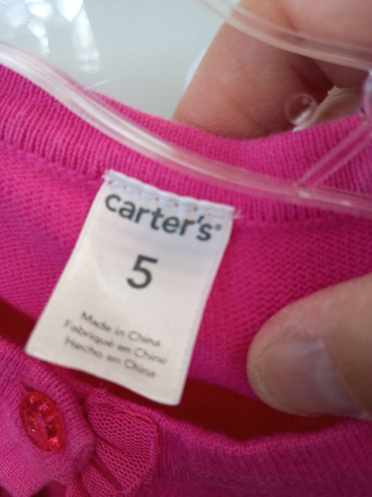 Carter's Pink Cardigan Sweater