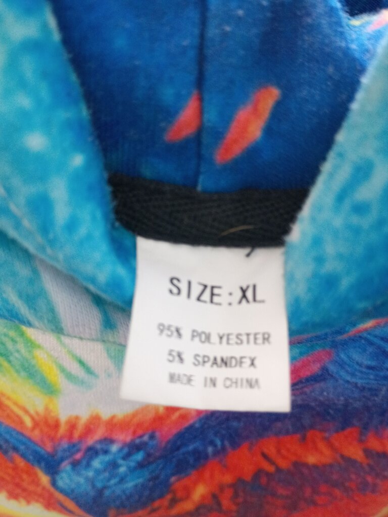 Colorful Phoenix Design Hoodie