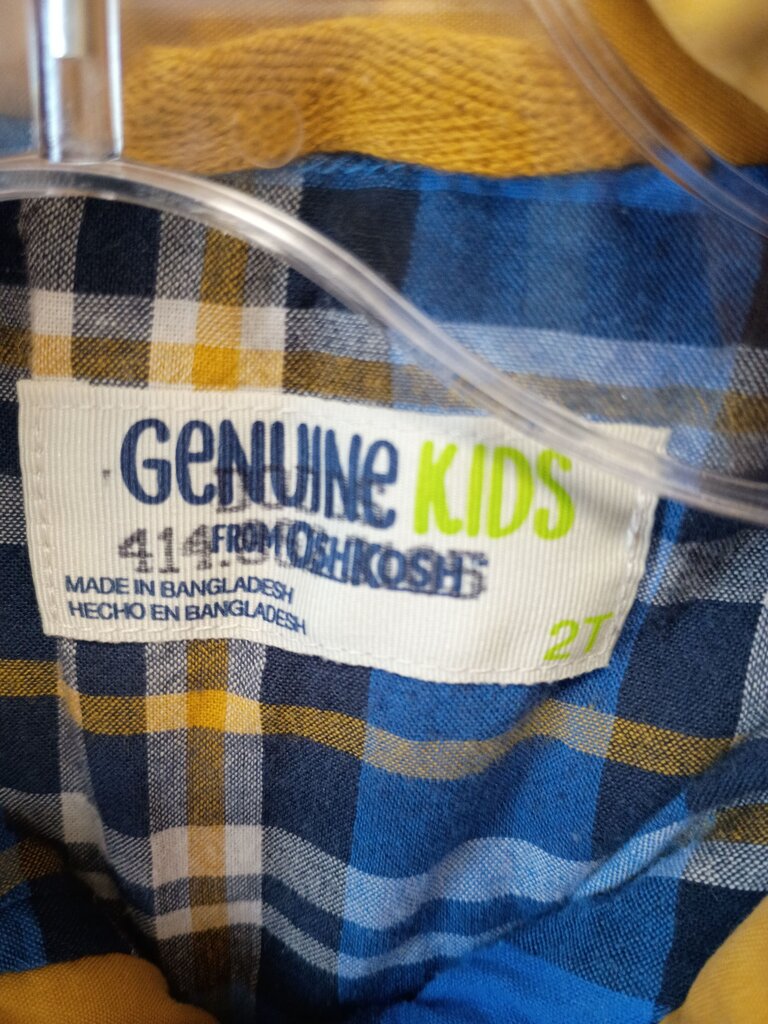 Genuine Kids by OshKosh Quilted Yellow Jacket