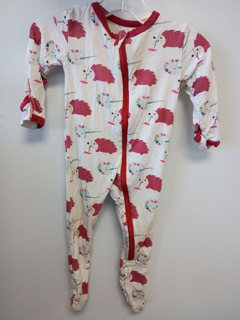 Kickee Pants Baby Sleepsuit with Hedgehog Print