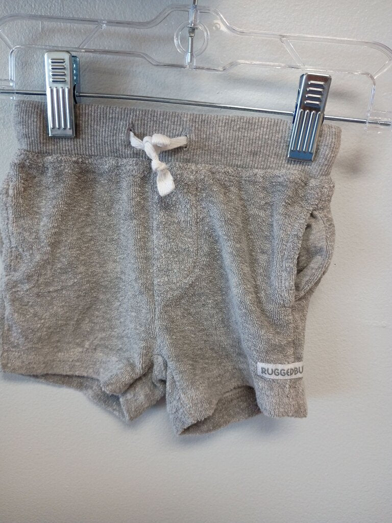 RuggedButts Gray Baby Shorts