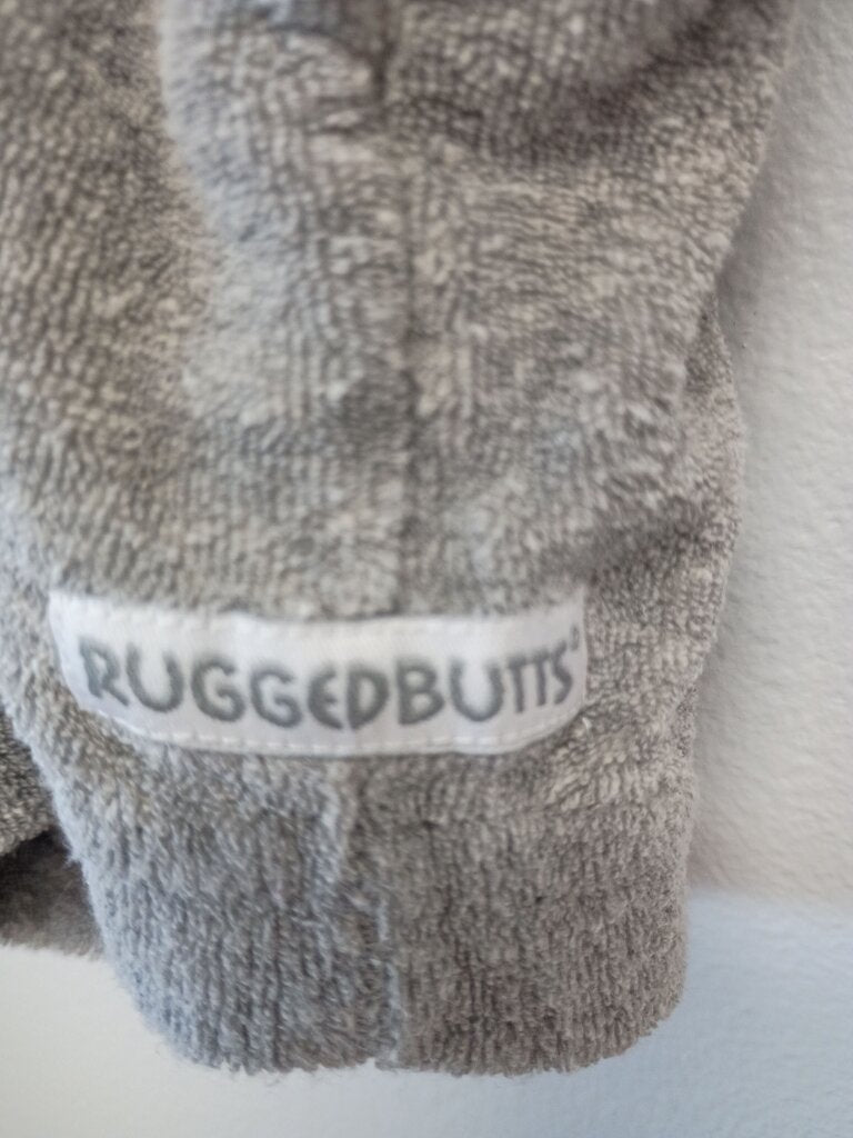 RuggedButts Gray Baby Shorts