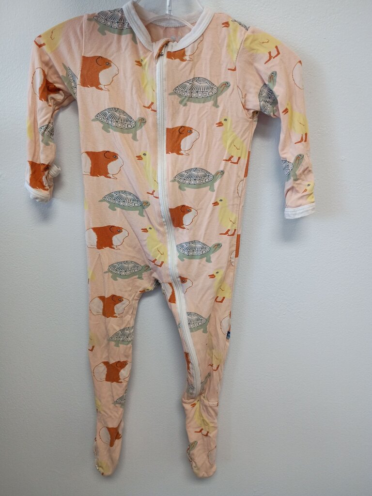 KicKee Pants Baby Onesie with Animal Print
