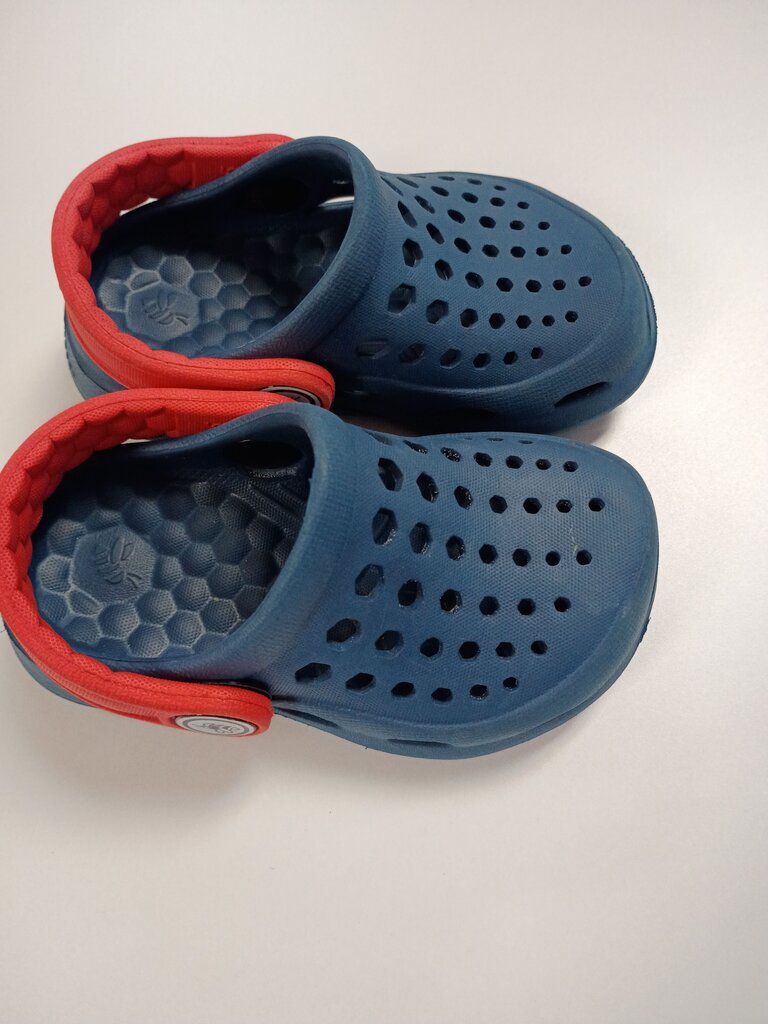 Blue and Red Lightweight Kids Water Shoes