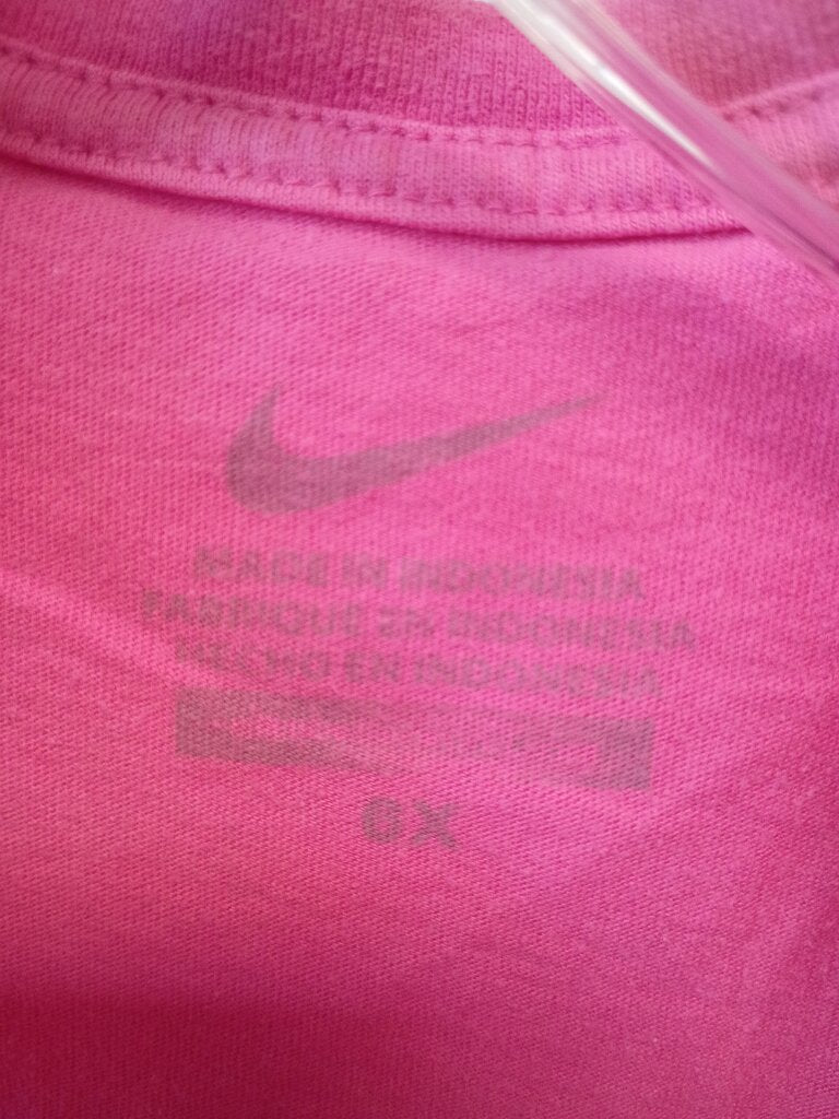 Nike Pink T-Shirt with 'I'm All Day' Print
