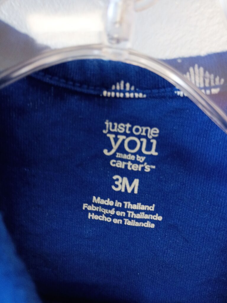 Just One You by Carter's Blue Patterned Dress