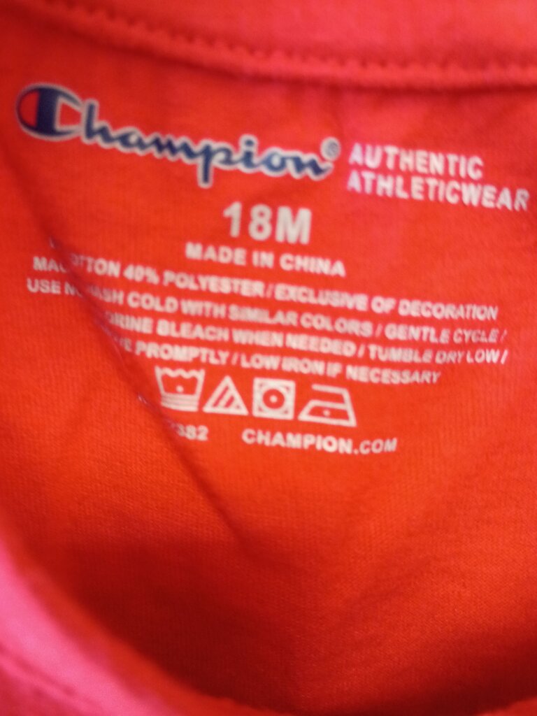 Champion Red Athletic T-Shirt
