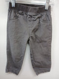 Dark Grey Cotton Pants for Infants