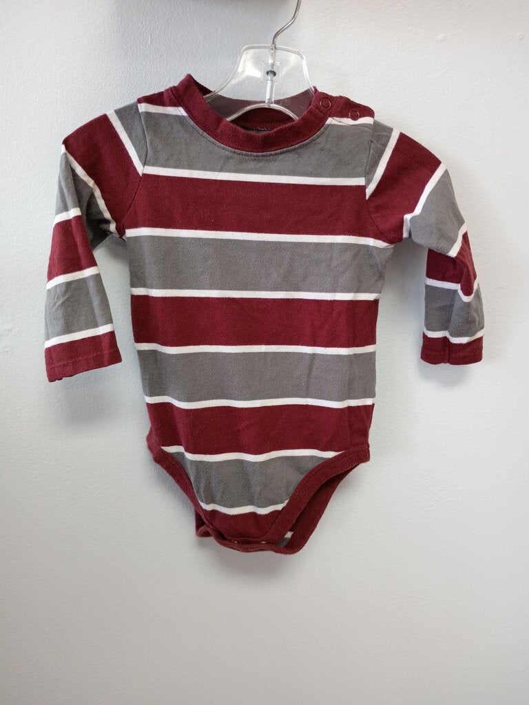 Garanimals Striped Long Sleeve Bodysuit