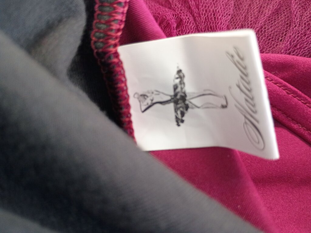 Matilda Girls' Burgundy Tulle Dress