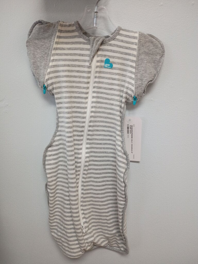 Love To Dream Swaddle Up Transition Bag Original Gray Striped