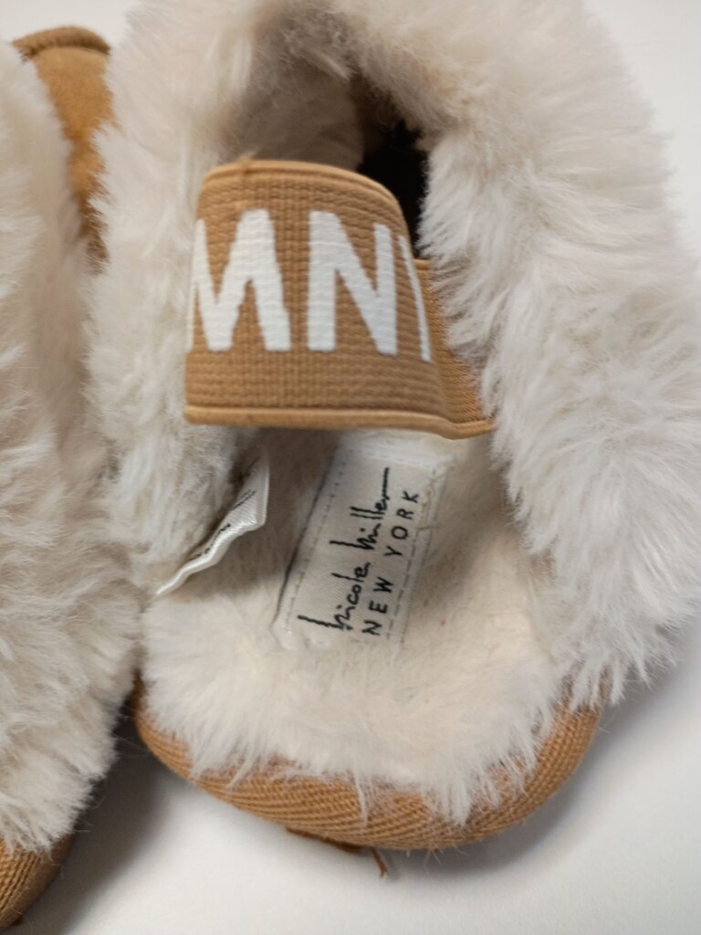 Nicole Miller New York Faux Fur Slippers