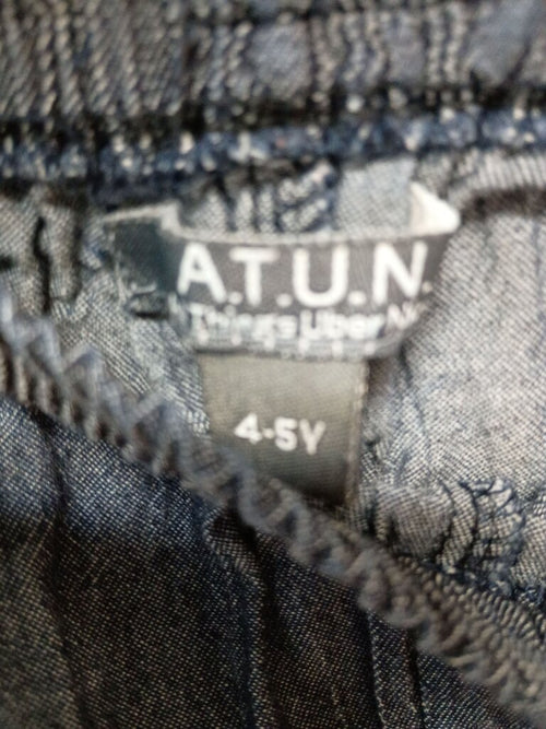 A.T.U.N. Flared Denim Pants