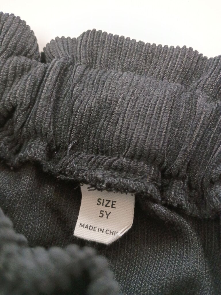 Black Corduroy Pants for Kids