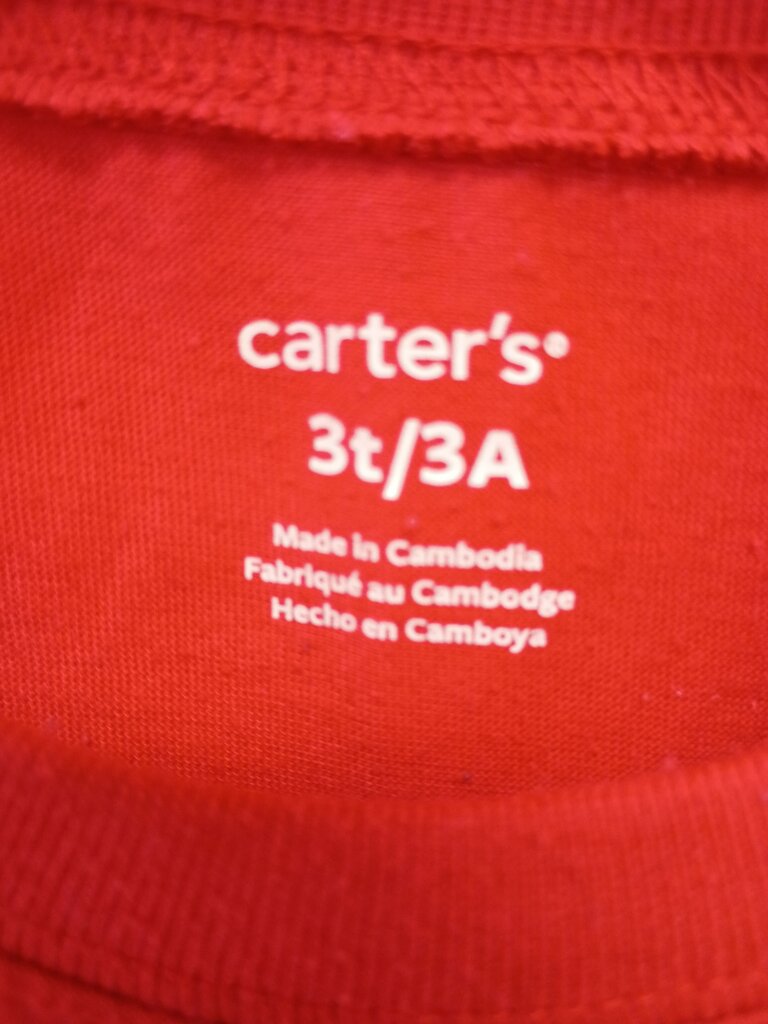 Carter's Red Firetruck T-Shirt