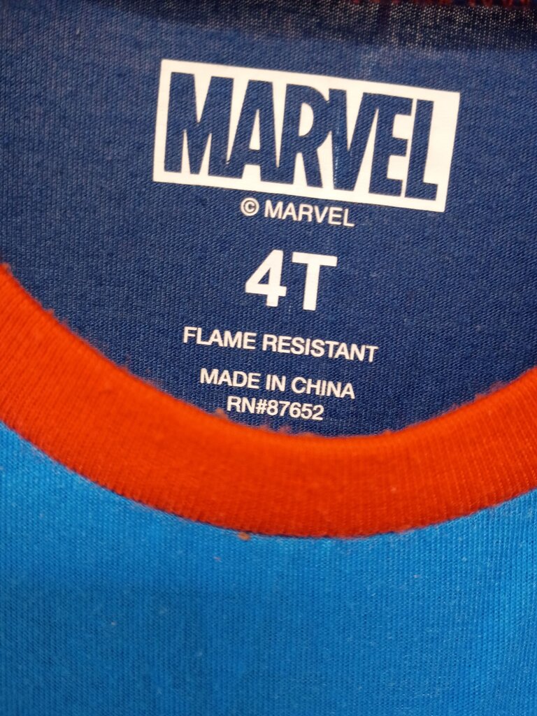 Marvel Spiderman Boys Pajamas