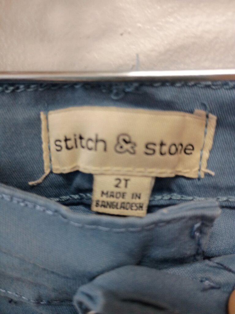 Stitch & Stone Boys' Blue 2T Pants