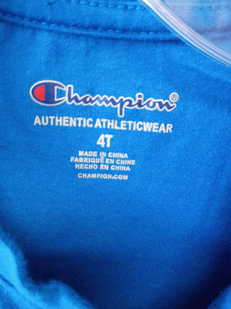Champion Blue Short Sleeve T-Shirt