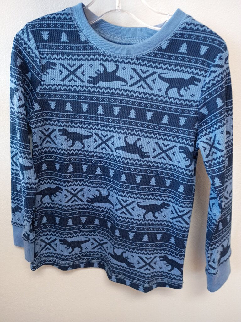 Garanimals Toddler Boys Long Sleeve Thermal Shirt with Dino Print