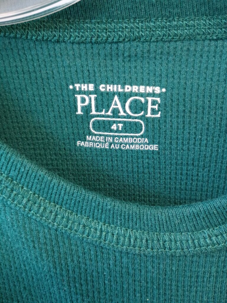 The Children's Place Green Long Sleeve Top