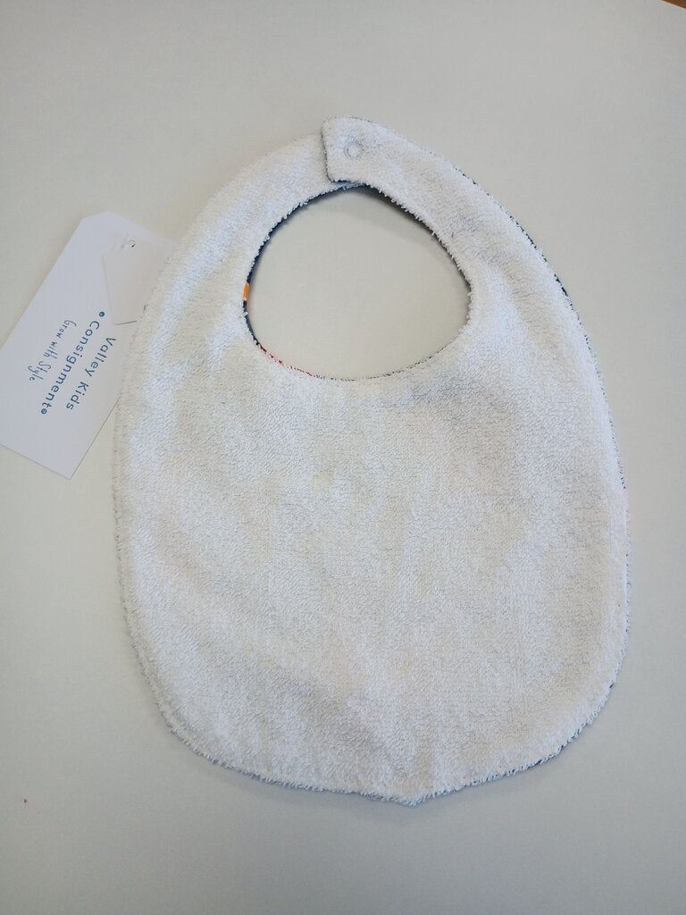 Colorful Dragon Print Baby Bib