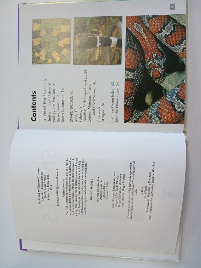 Snakes: A Pocket Companion