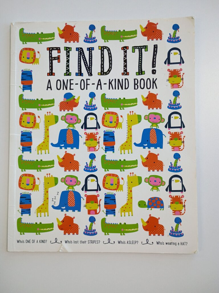 Find It! A One-of-a-Kind Book