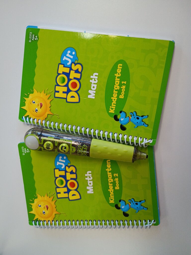 Hot Dots Jr. Math Kindergarten Learning Set