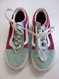 Vans Kids' Pink and Blue Sneakers