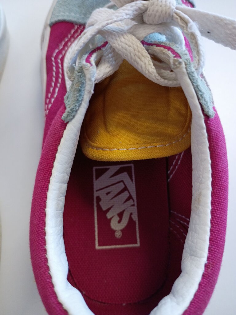 Vans Kids' Pink and Blue Sneakers