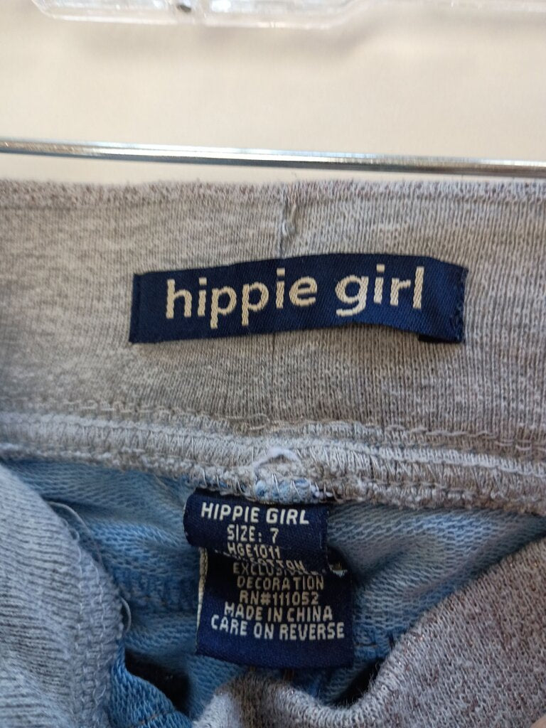 Hippie Girl Distressed Denim Pants