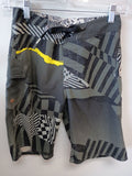 Volcom Boys Board Shorts with Geometric Design