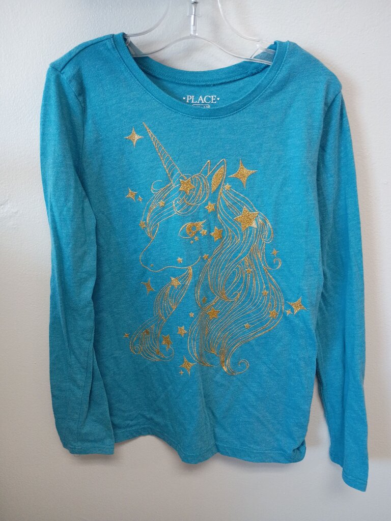 Girls Unicorn Graphic Long Sleeve Shirt