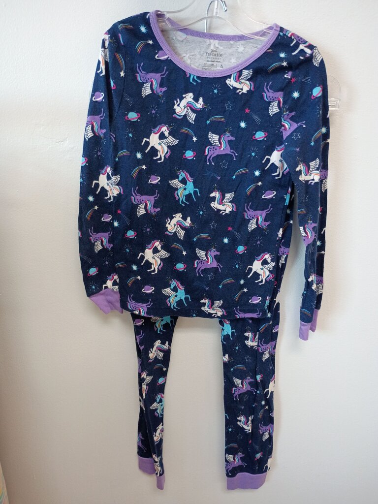 Girls Unicorn Pajamas Set