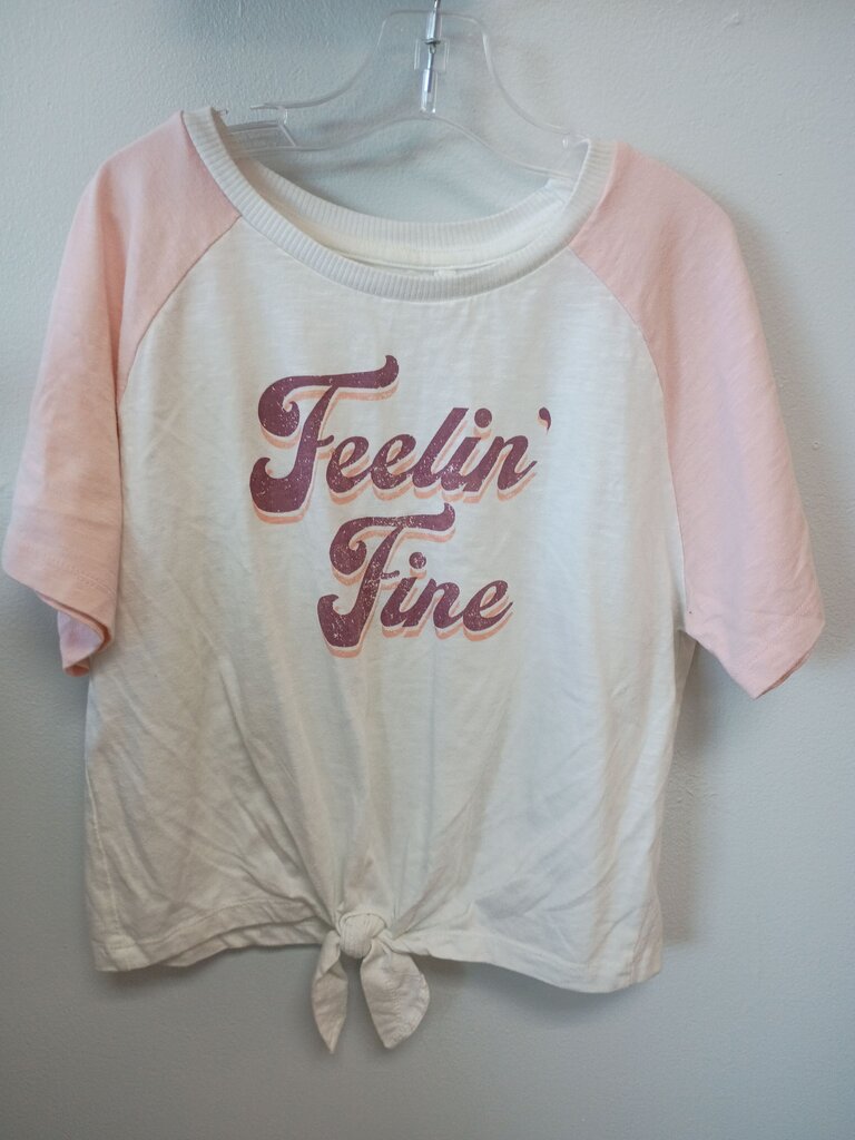 Jessica Simpson Girl's Feelin' Fine Knotted T-Shirt