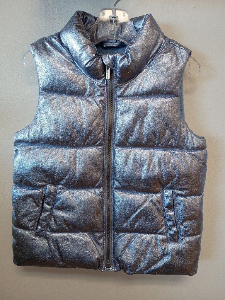 Old Navy Metallic Puffer Vest