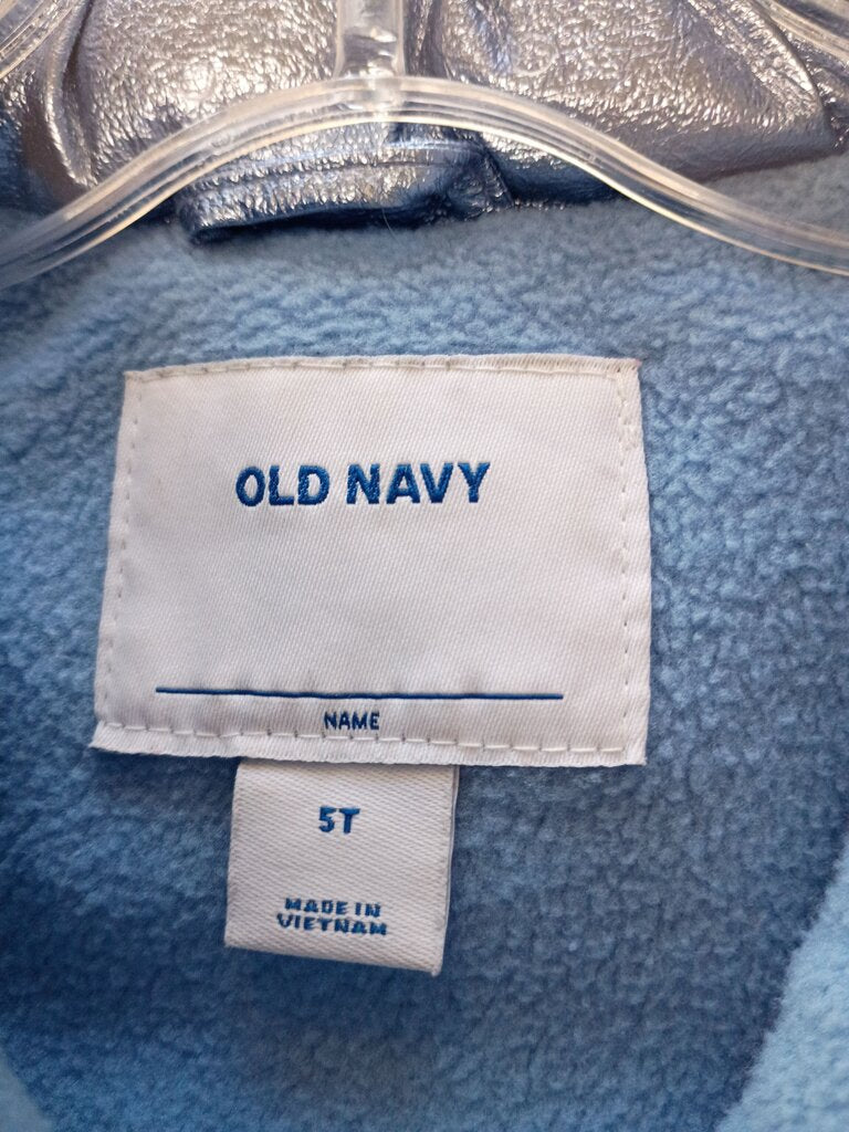 Old Navy Metallic Puffer Vest