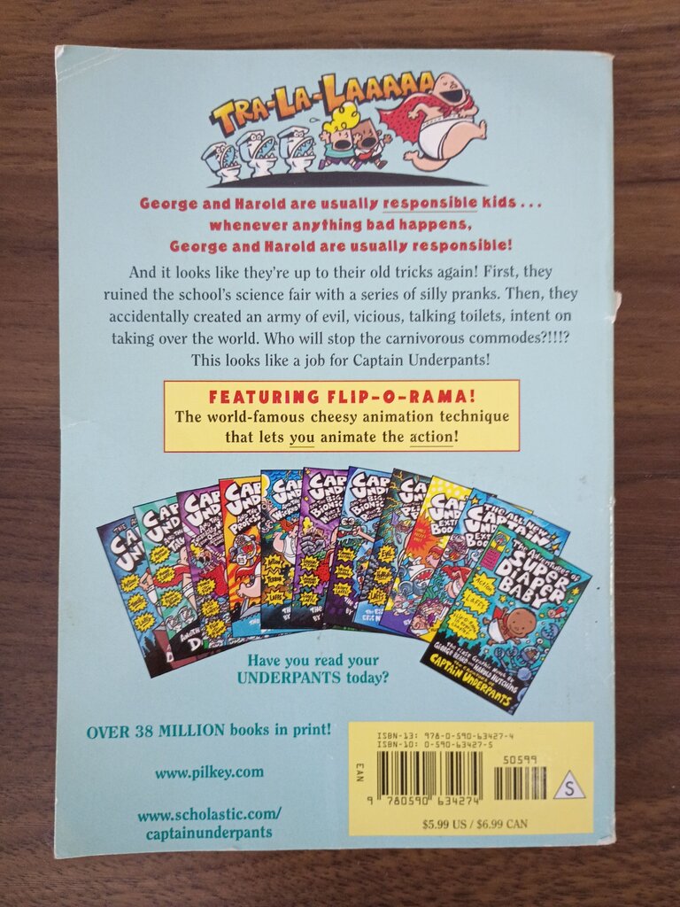 Captain Underpants and the Attack of the Talking Toilets