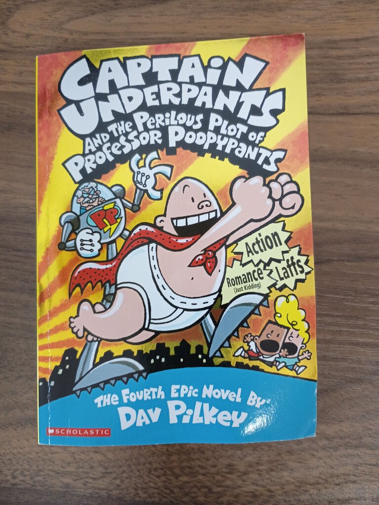 Captain Underpants and the Perilous Plot of Professor Poopypants