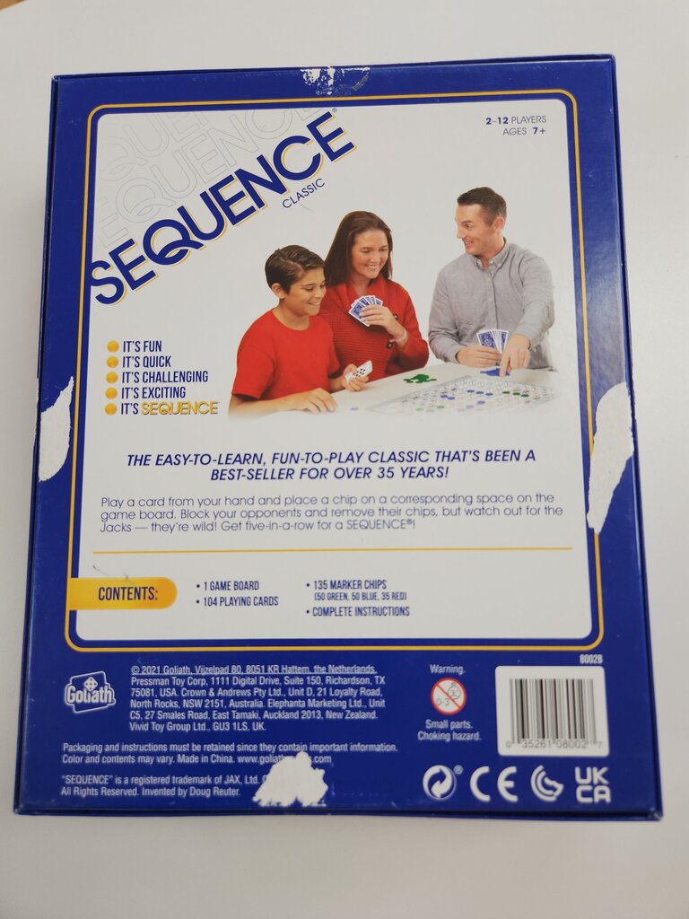 Sequence Classic Board Game