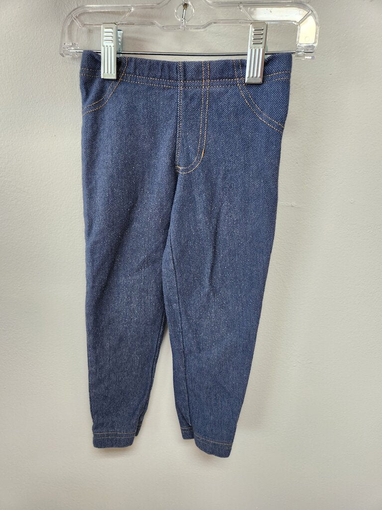 Carter's Toddler Denim Leggings Size 2T