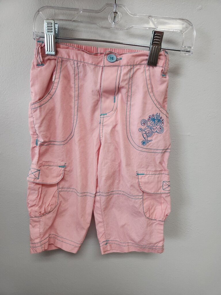 Pink Cargo Shorts for Toddlers