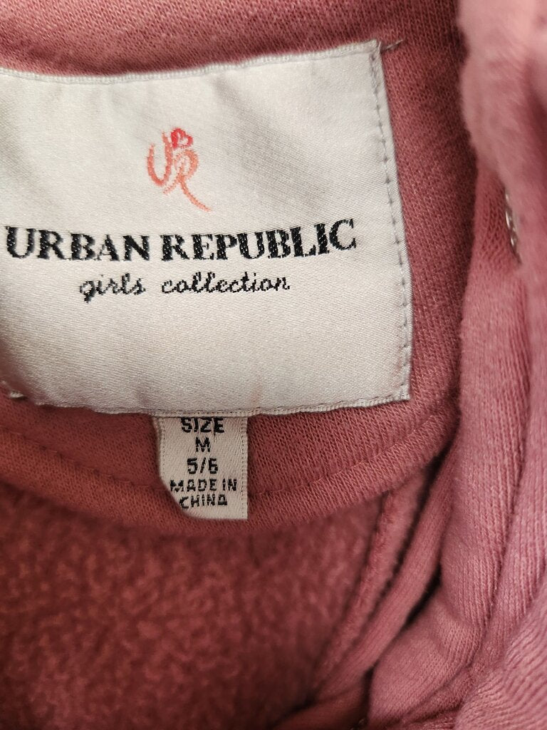 Urban Republic Girls Pink Peplum Jacket