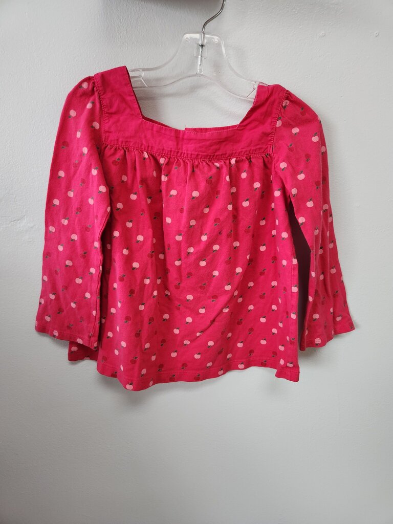 Baby Gap Toddler Pink Peach Print Top