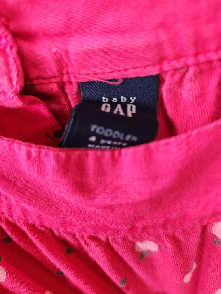 Baby Gap Toddler Pink Peach Print Top