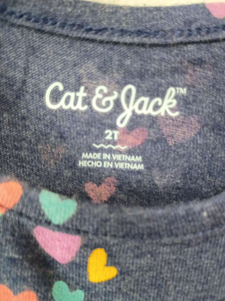Cat & Jack Heart Print Dress